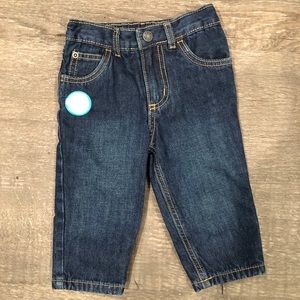 Carter's Baby Boys Pull-On Cuffed Cotton Jeans